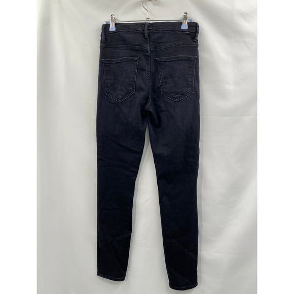 Mother 27 the High Waisted Looker Ankle in Encounters At Night - Picture 5 of 8